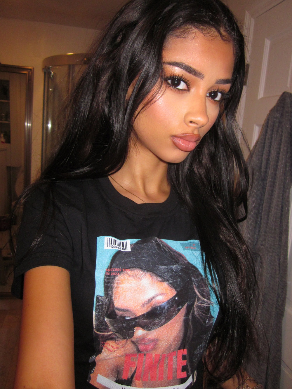 "Evy 4 Finite" Crop Top