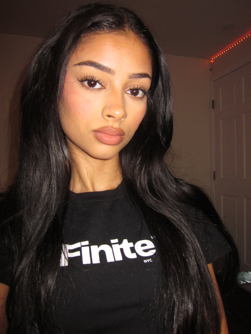 "Finite" Basic Crop Top